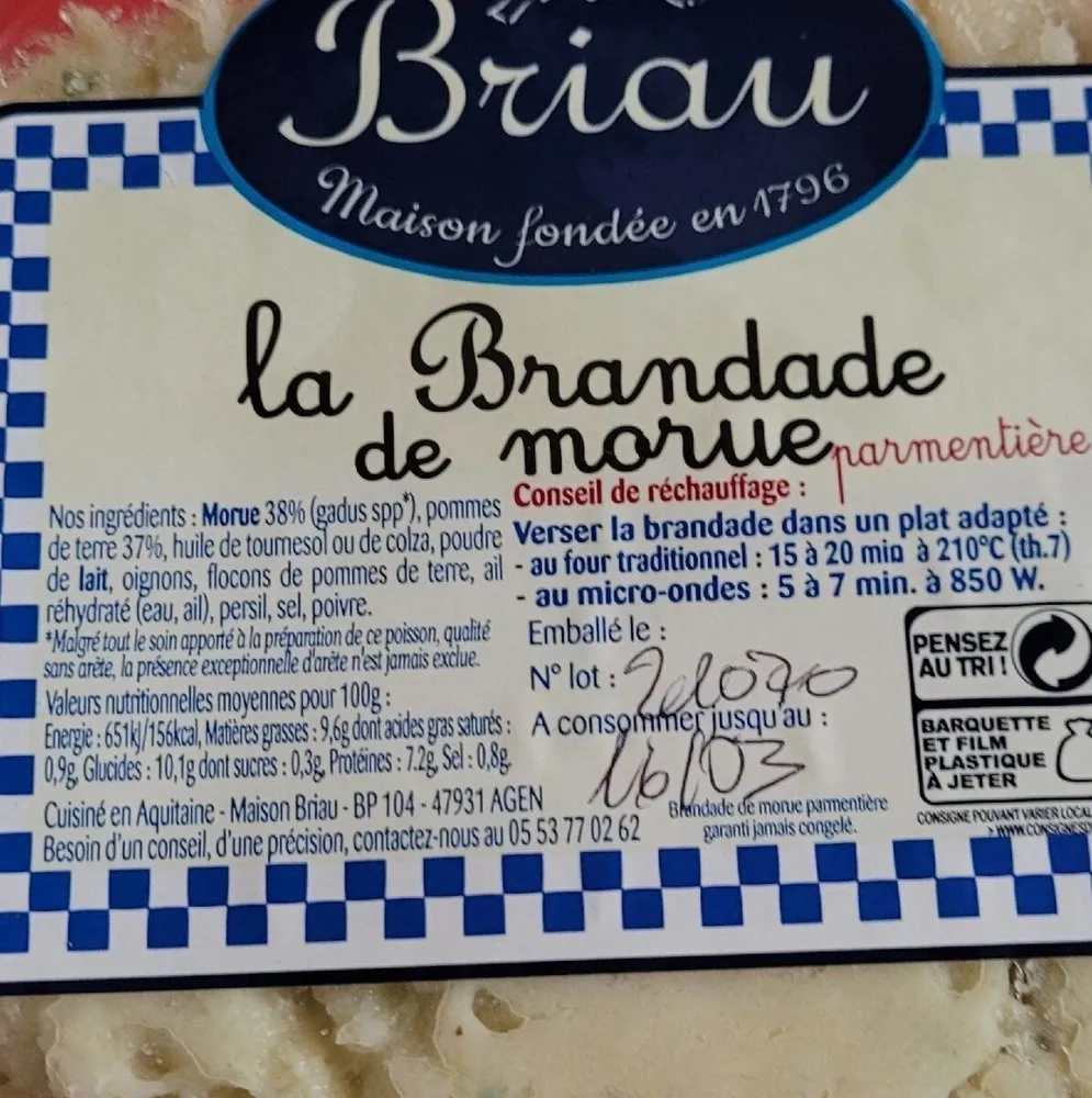 Brandade de morue