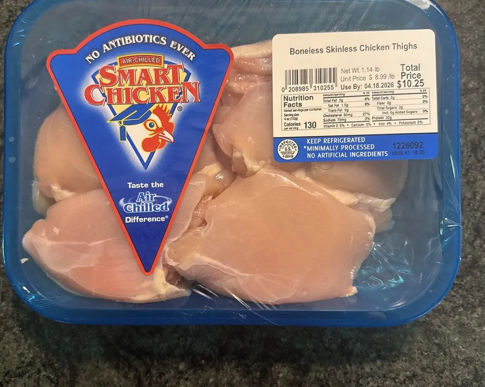 Boneless Skinless Chicken Thighs