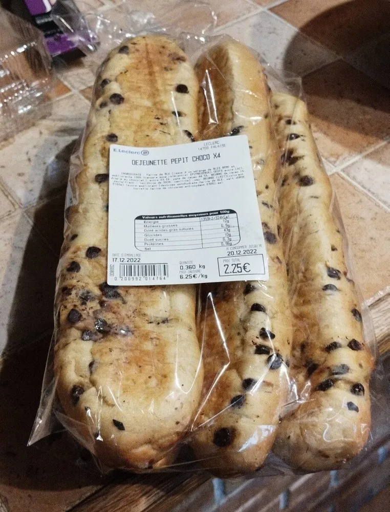 Dejeunette pépite choco ×4