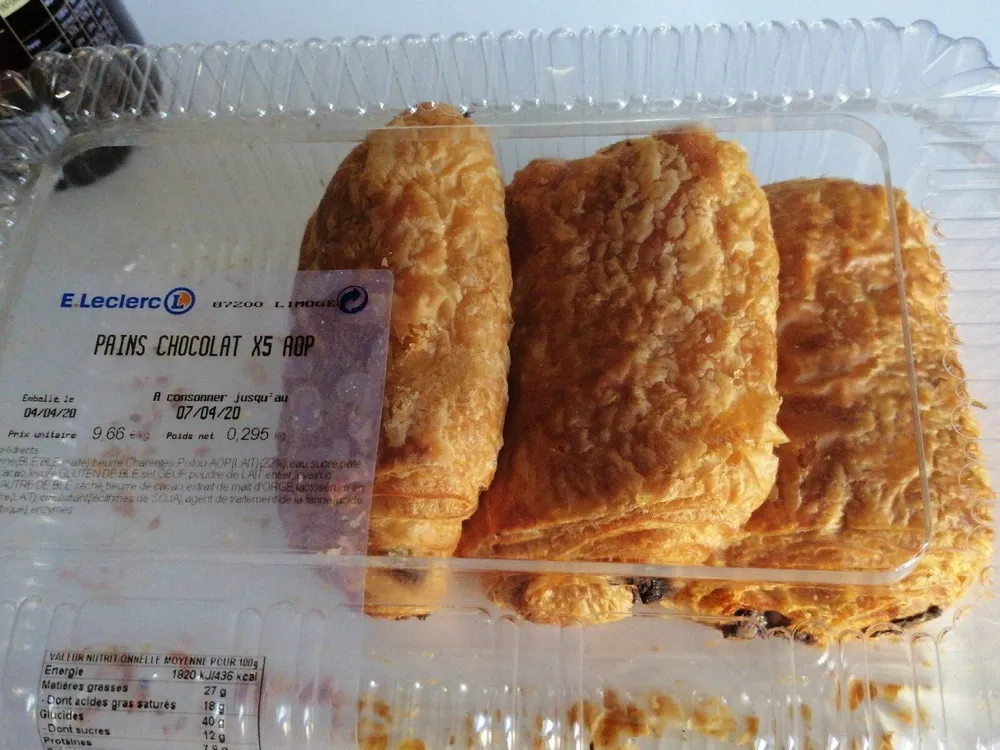 Pains au chocolat