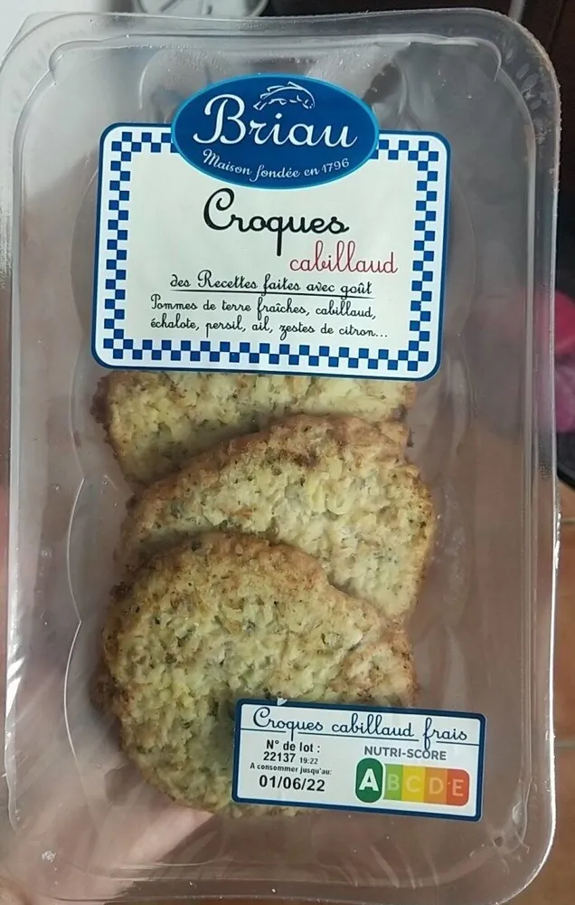 Croque cabillaud