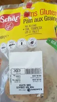 Pain aux céréales sans gluten