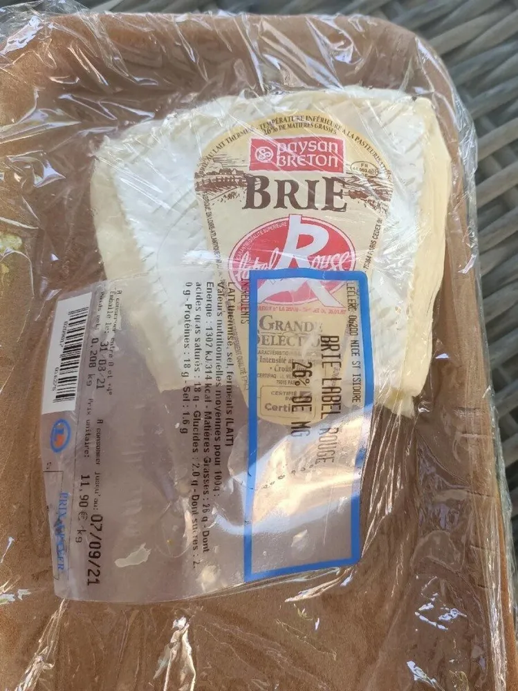 Brie label rouge