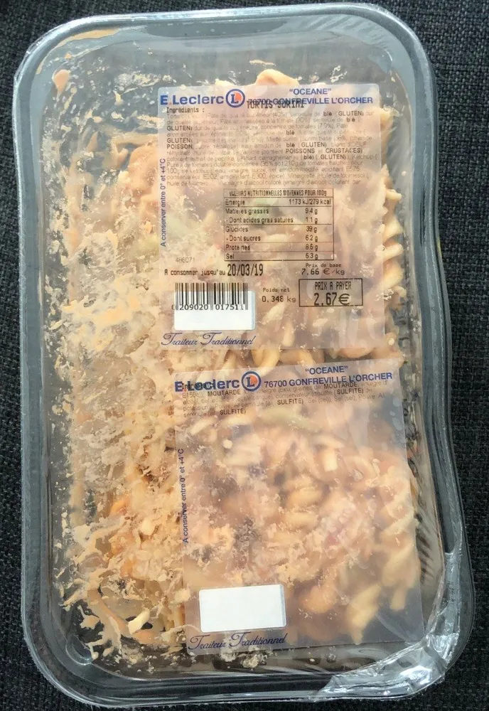 Tortis surimi