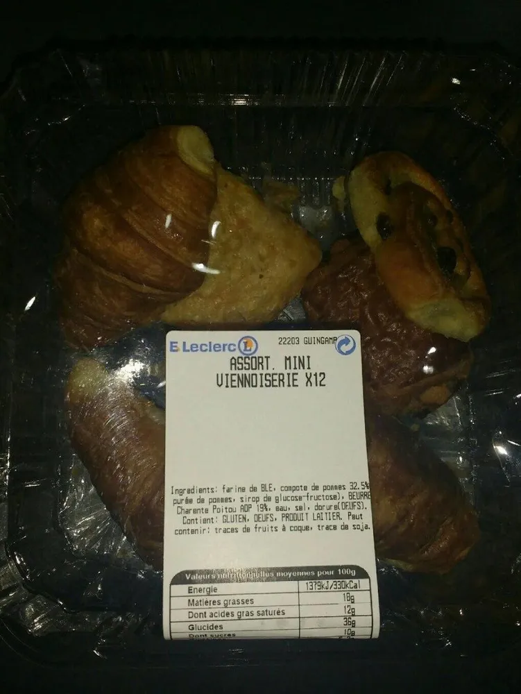 Assortiment mini viennoiseries
