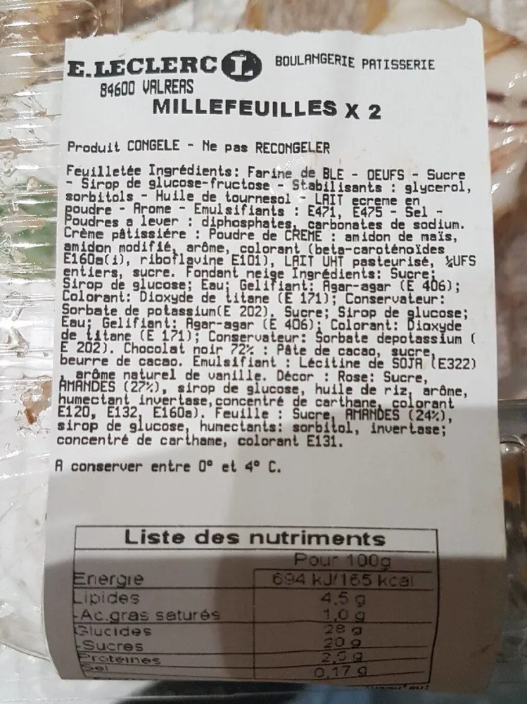 millefeulles