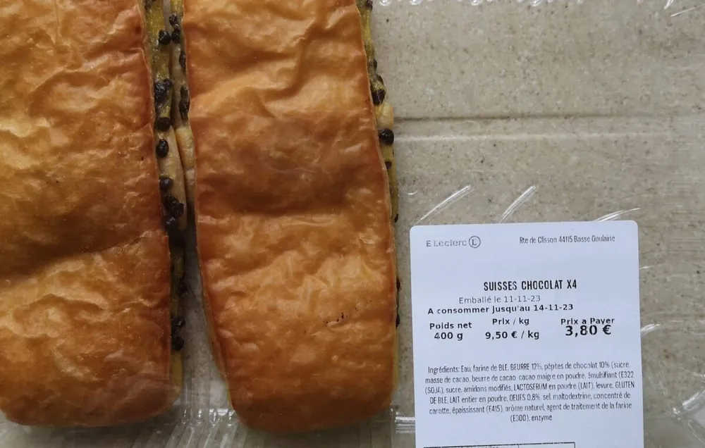 Suisses chocolat x4