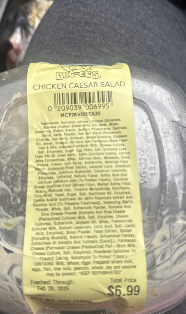 Chicken Caesar Salad