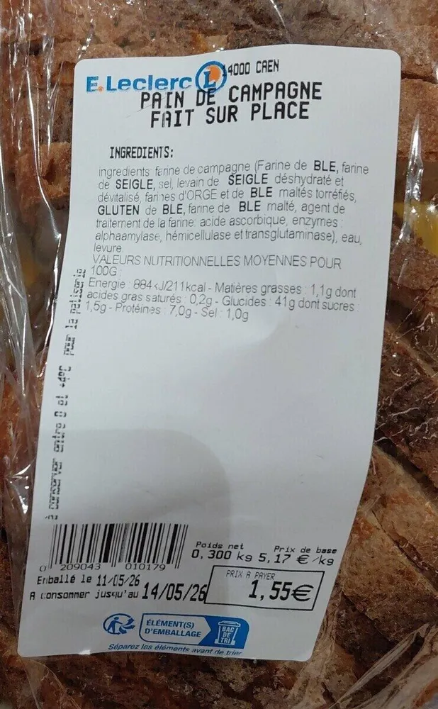 Pain de campagne