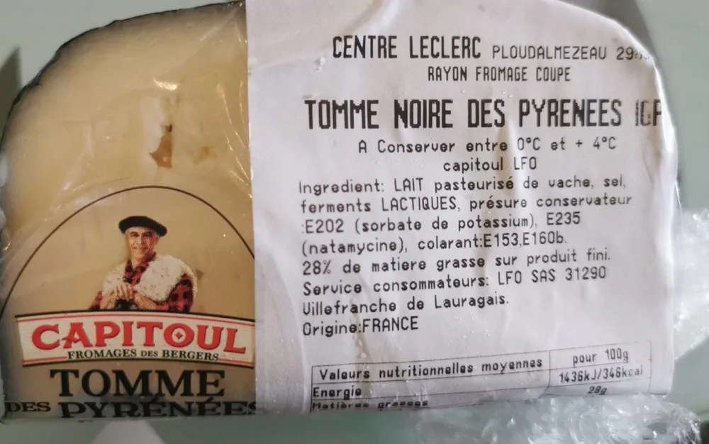 Tomme Noire des Pyrénées IGP