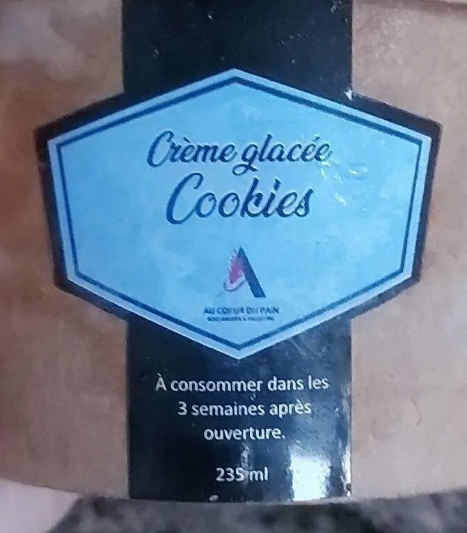 Crème glacée Cookies