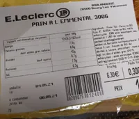 Pain à l'emmental
