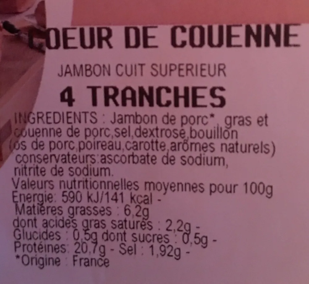Cœur de couenne