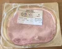 Jambon cuit superieur coeur de couenne