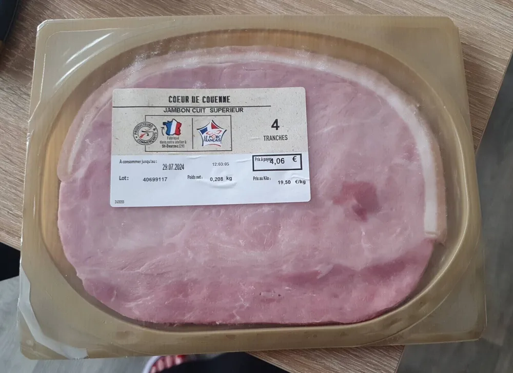 Jambon de porc