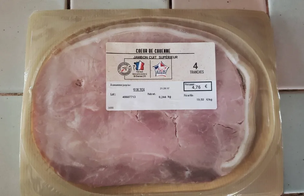 Jambon de porc