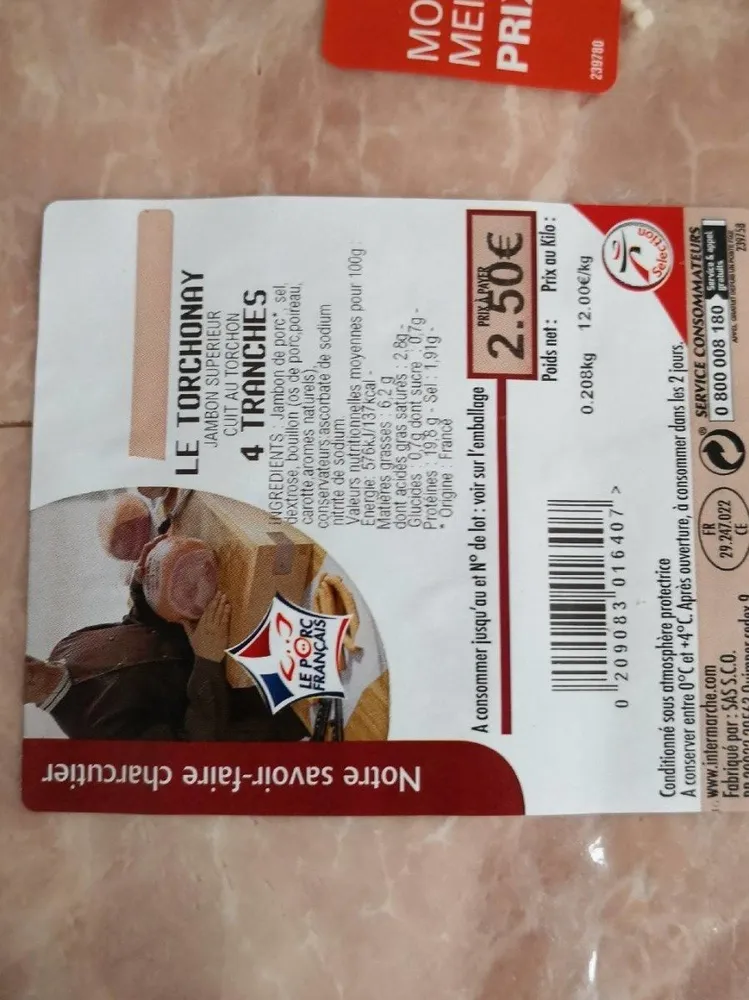 Jambon blanc
