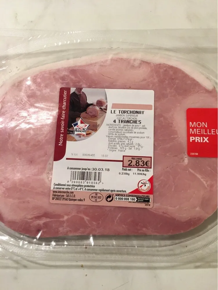 Le Torchonay Jambon