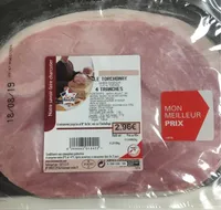 Jambon superieur cuit