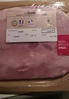Jambon supérieur cuit au torchon
