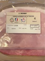 Jambon superieur cuit au torchon