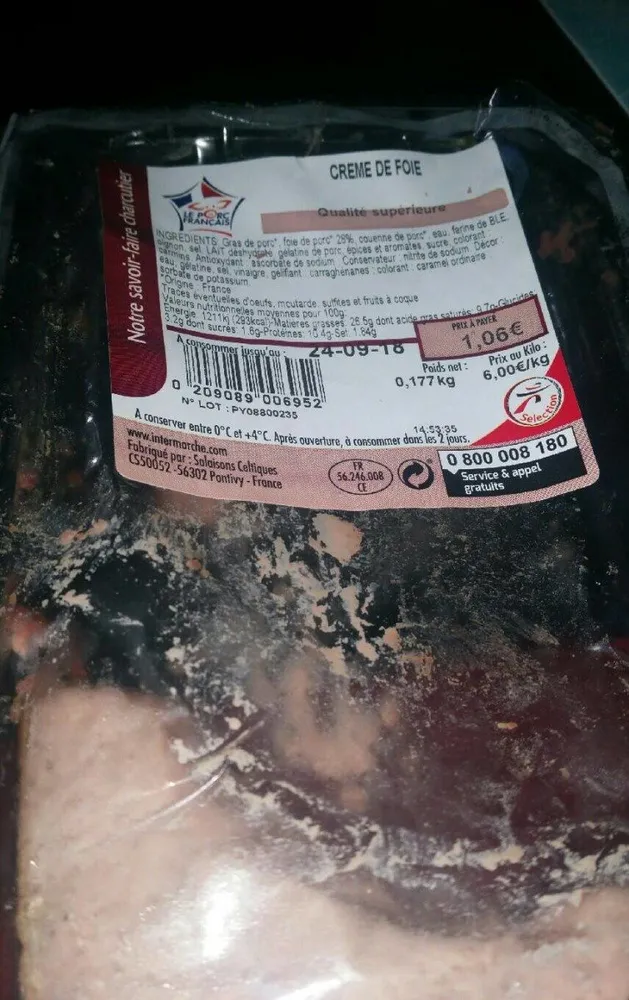 crème de foie