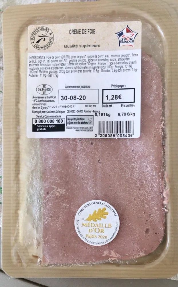 Crème de Foie