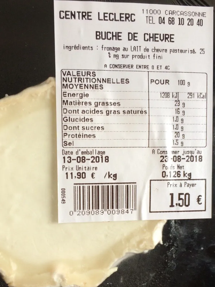 Buche de chevre
