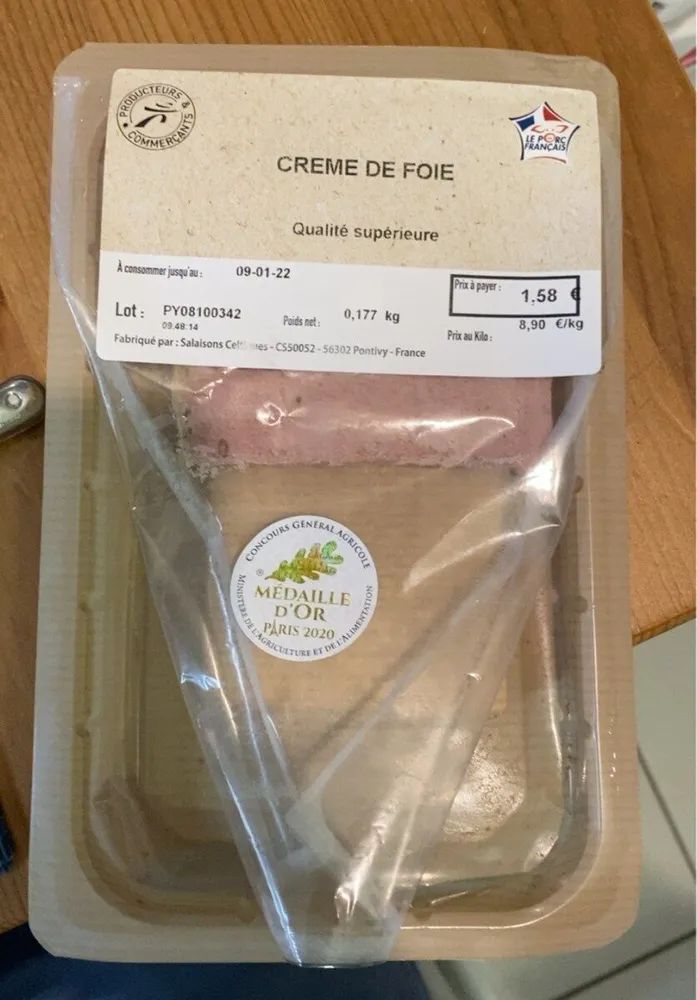 Creme de foie