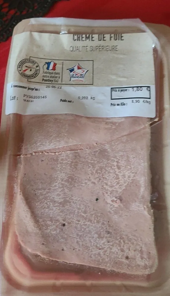 Creme de foie