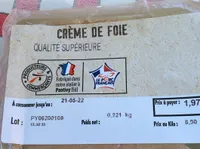 Creme de foie on