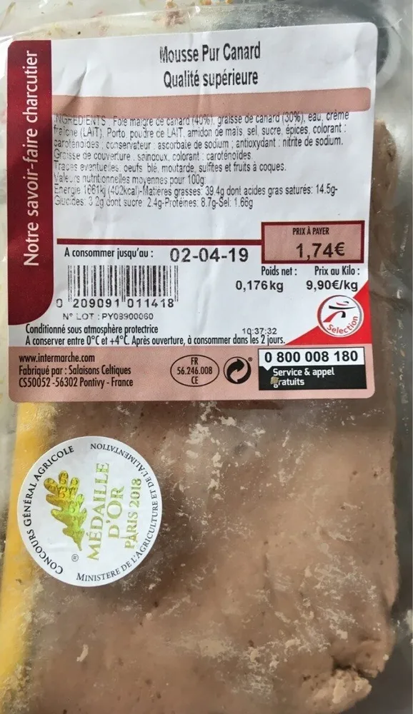 Mousse de canard