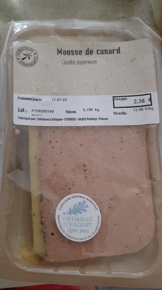 Mousse de canard