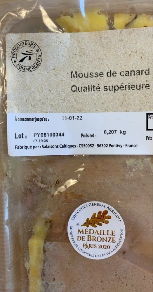 Mousse de canard