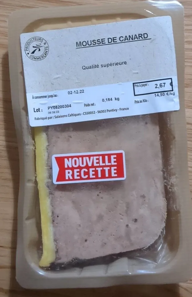 Mousse de canard