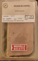 Mousse de foie maigre de canard qualité supérieure