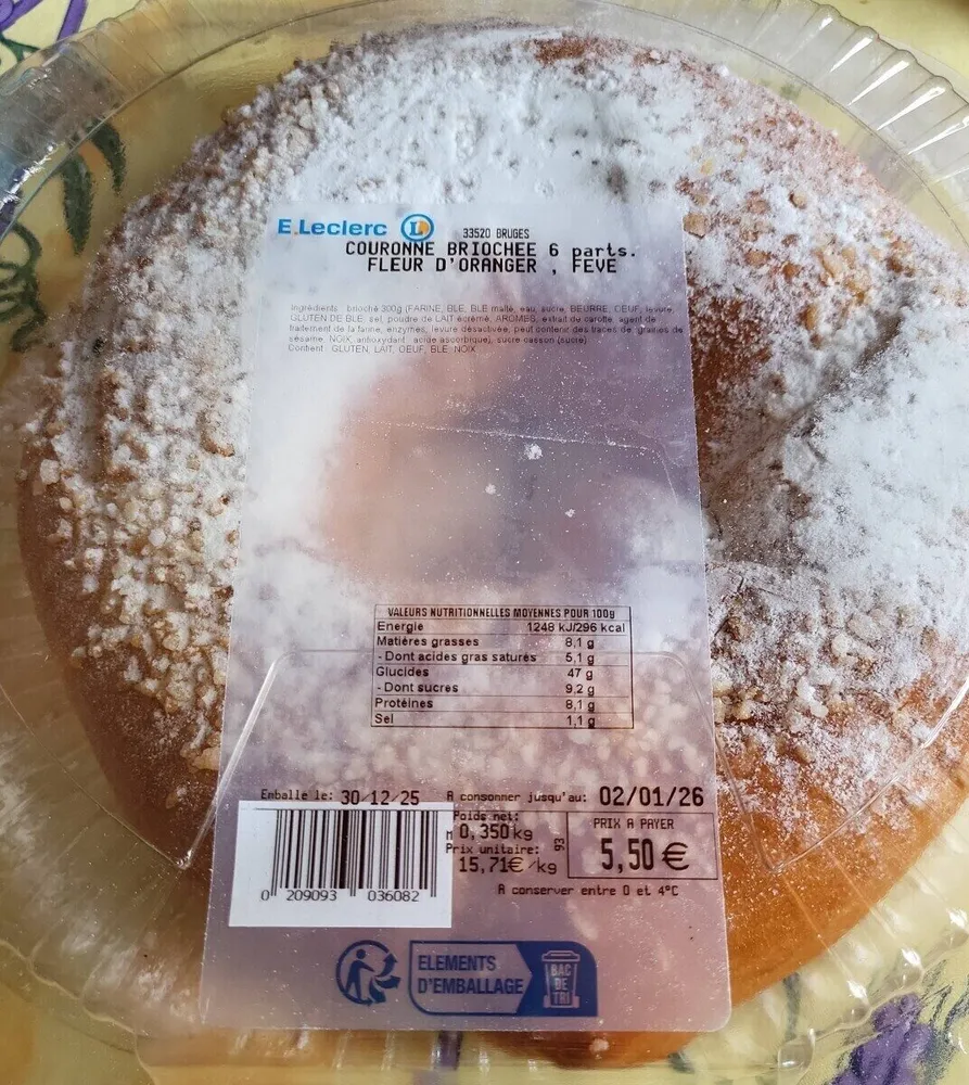 Couronne brioché