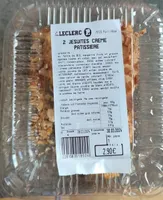 Jésuites crème pâtissière