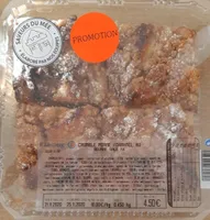 Crumble pomme / caramel au beurre salé