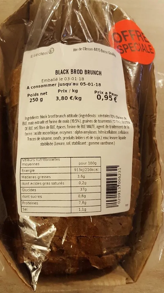 BLACK BROD BRUNCH