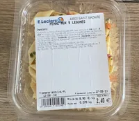 Penne aux 5 legumes