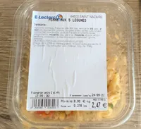 Penne aux 5 légumes
