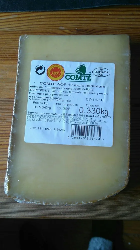 Comté AOP 12 mois