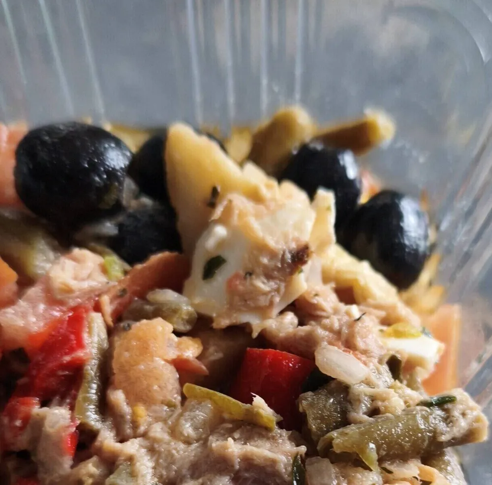 Salade niçoise au thon