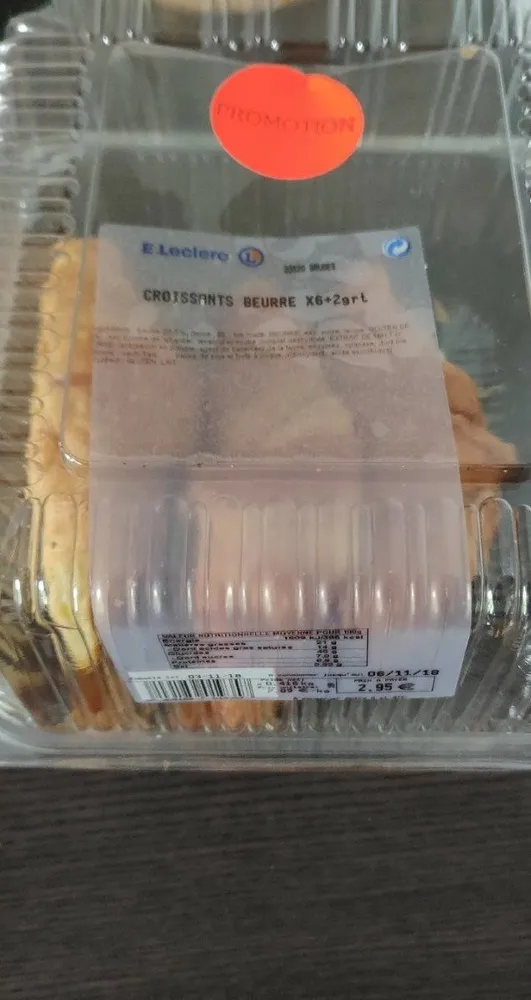 Croissants beurre
