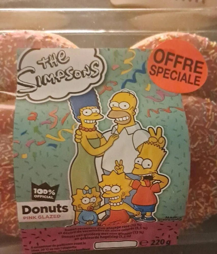 Simpsons pink