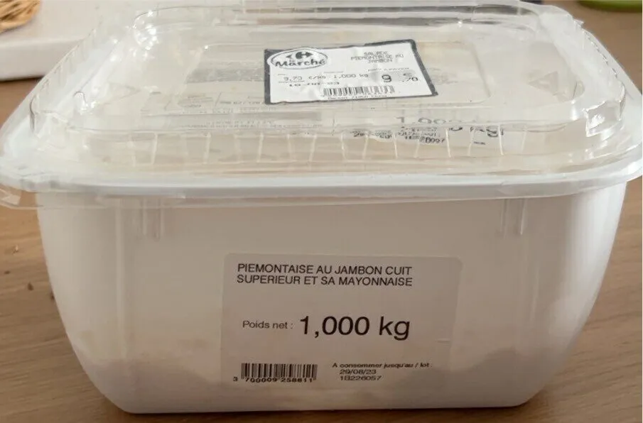 Piemontaise au jambon cuit supérieur