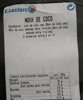 Noix de coco