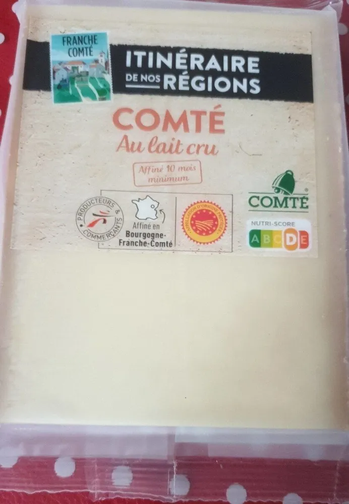 Comté au lait cru 10 mois