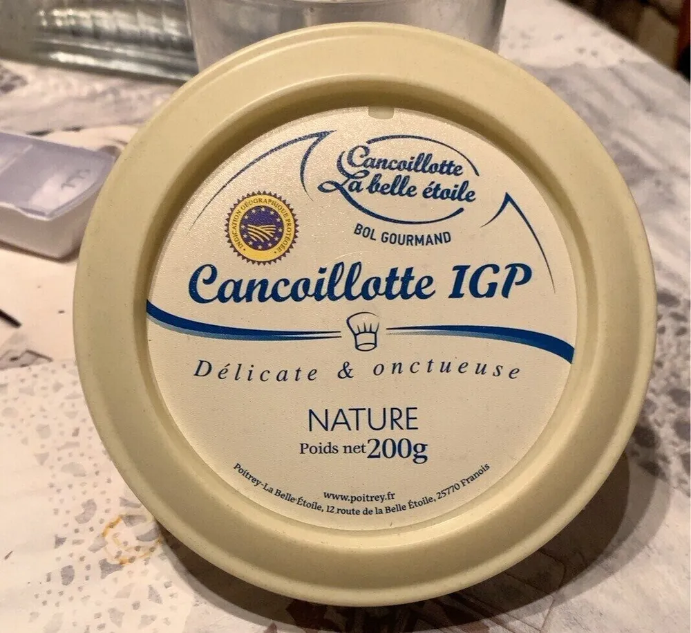 Cancoillotte IGP